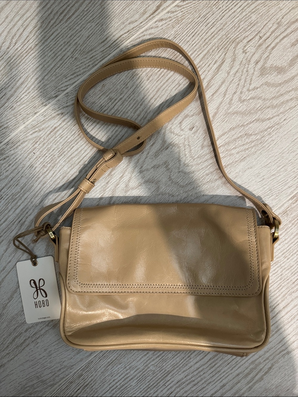 HOBO Leather Crossbody Bag